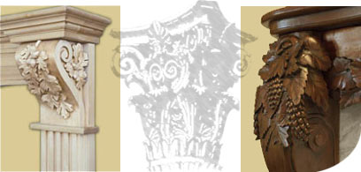 Custom Carved Fireplace Mantels Free Brochure